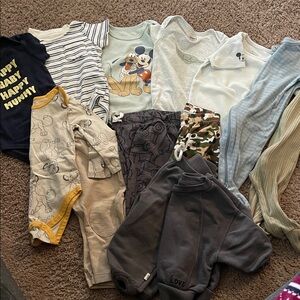 Baby Boy lot of clothes- 15 items!